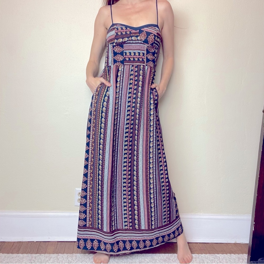 Xhilaration boho maxi dress-EUC
